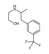 2-(1-(3-(三氟甲基)苯基)丙-2-基氨基)乙醇 结构式