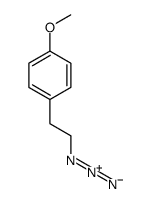 1-(2-迭氮基乙基)-4-甲氧基-苯 结构式