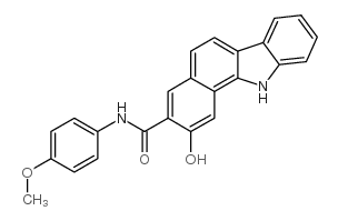 色酚AS-SG 结构式
