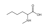 N-甲基正亮氨酸 结构式