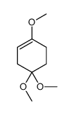 1,4,4-三甲氧基环己烯 结构式