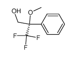 Benzeneethanol, β-methoxy-β-(trifluoromethyl)-, (βS)- 结构式