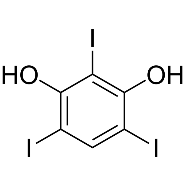 2,4,6-三碘间苯二酚 结构式