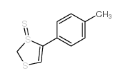 4-(4-methylphenyl)dithiole-3-thione 结构式