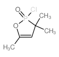 2-氯-2,3-二氢-3,3,5-三甲基-1,2-氧杂磷杂环戊二烯 2-氧化物 结构式