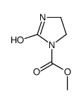 2-氧代-1-咪唑烷羧酸甲酯 结构式