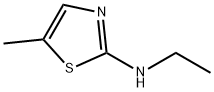 N-乙基-5-甲基噻唑-2-胺 结构式