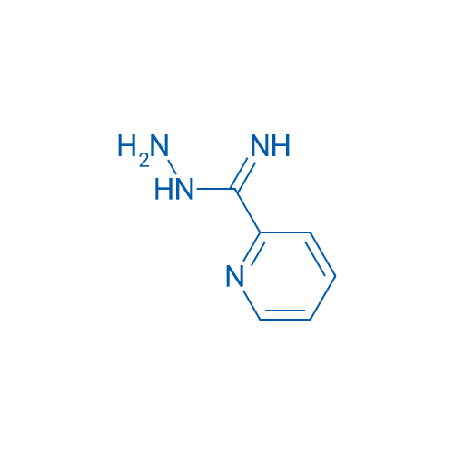 3(2-吡啶基)氨基腙 结构式