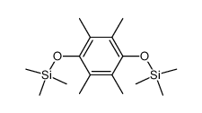 Benzene, 1,2,4,5-tetramethyl-3,6-bis[(trimethylsilyl)oxy]- 结构式