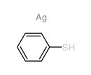 苯硫酚银(1+)盐(1:1) 结构式