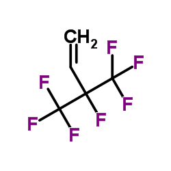 3-三氟甲基-3,4,4,4-四氟-1-丁烯 结构式