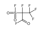 Propanoyl fluoride, 2,3,3,3-tetrafluoro-2-(fluorosulfonyl)- 结构式