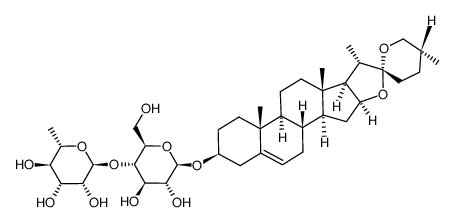 薯蓣次苷B 结构式