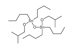 Distannoxane, 1,1,3,3-tetrabutyl-1,3-bis(2-methylpropoxy)- 结构式