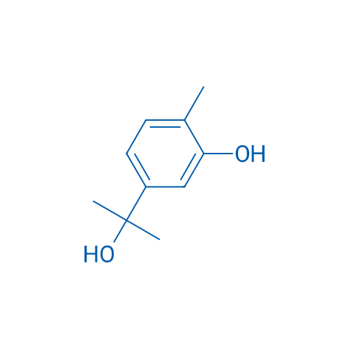 3-羟基-α,α,4-三甲基苯甲醇 结构式