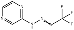 2,2,2-三氟乙醛 2-(2-吡嗪基)腙 结构式