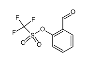 2-甲酰基苯基三氟甲磺酸酯 结构式