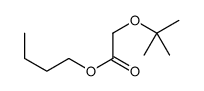 2-叔丁氧基乙酸丁酯 结构式