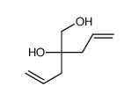 4-Pentene-1,2-diol, 2-(2-propen-1-yl)- 结构式