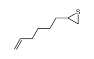 Thiirane, 2-(5-hexen-1-yl)- 结构式