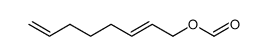 2,7-Octadien-1-ol, 1-formate 结构式