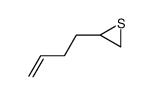 Thiirane, 2-(3-buten-1-yl)- 结构式