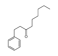 1-苯基-3-壬酮 结构式