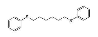 1,1'-[1,6-己二基双(硫代)]二苯 结构式