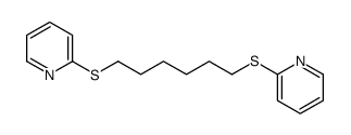 2,2'-[1,6-己二基双(硫代)]二吡啶 结构式