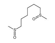 1,6-二(甲基亚磺酰基)己烷 结构式
