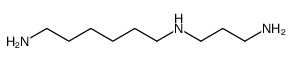 N1-(3-氨基丙基)-1,6-己二胺 结构式