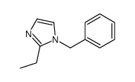 1-苄基-2-乙基咪唑 结构式