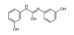 3,3'-二羟基二苯基脲 结构式