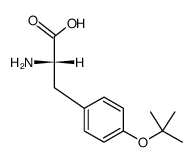 O-叔丁基-L-酪氨酸 结构式