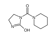 1-(1-哌啶基羰基)-2-咪唑烷酮 结构式