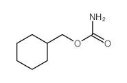 1-氨基甲酰氧基甲基环己烷 结构式