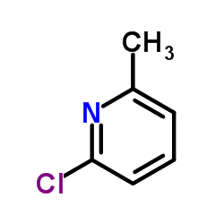 2-甲基-6-氯吡啶 结构式
