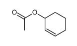 2-Cyclohexen-1-ol, 1-acetate, (1R)- 结构式