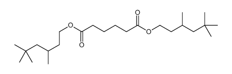 bis(3,5,5-trimethylhexyl) adipate 结构式