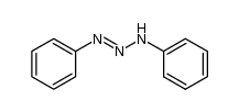 1,3-二苯基-(1Z)-三氮烯 结构式