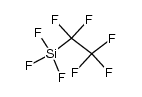 Silane, trifluoro(1,1,2,2,2-pentafluoroethyl)- 结构式