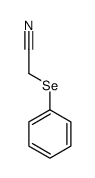 2-苯硒基乙腈 结构式