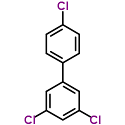 3,4',5-三氯联苯 结构式