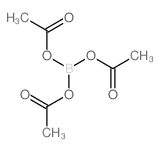 三乙酰氧基硼 结构式