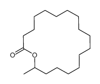 Oxacyclooctadecan-2-one, 18-methyl- 结构式