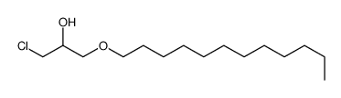 1-chloro-3-(dodecyloxy)propan-2-ol 结构式
