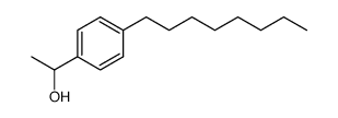 4-(1-羟基乙基)-1-辛基苯 结构式