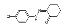 1,2-环己二酮单[(4-氯苯基)腙], (Z)- 结构式
