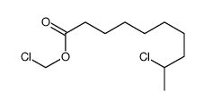 Decanoic acid, 9-chloro-, chloromethyl ester 结构式