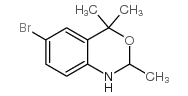 6-溴-2,4,4-三甲基-2,4-二氢-1H-苯并[d][1,3]噁嗪 结构式